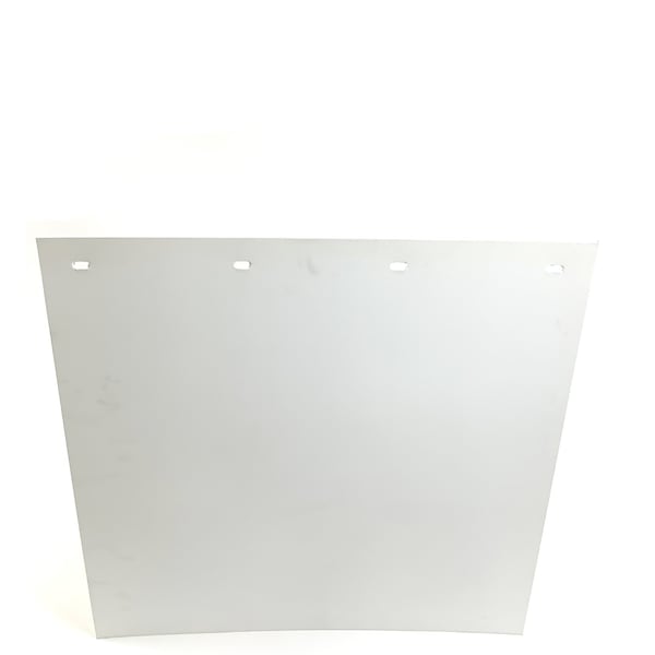 Globetech 3/16in Polyguard Standard Flap White 24X24 2424PSW - main